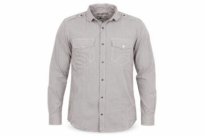 Mens UK Size M NEXT Brown  Button-Up Long Sleeve Casual Shirt