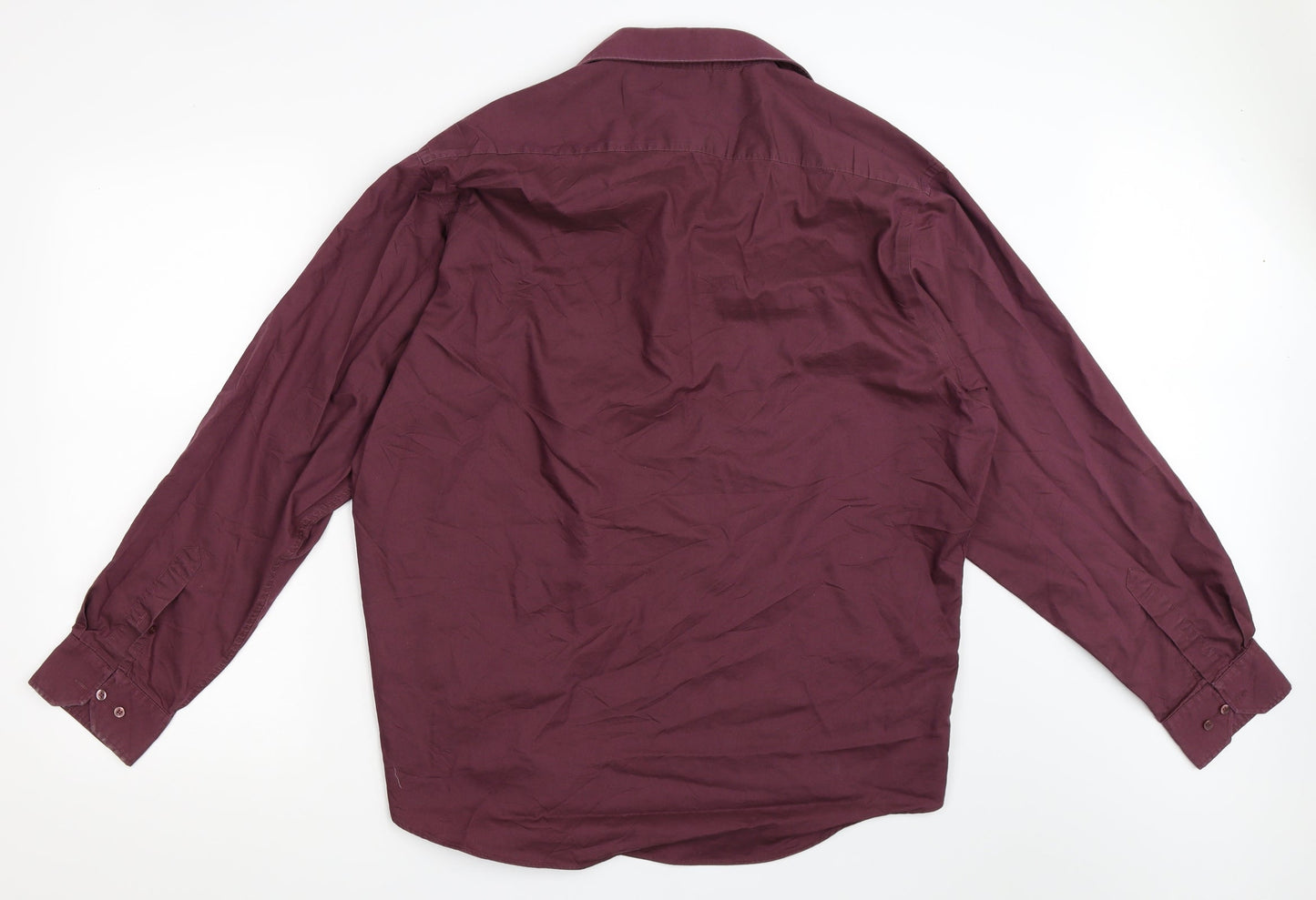 Zona Mens Brown    Button-Up Size 2XL  - Collar Size -17.5in