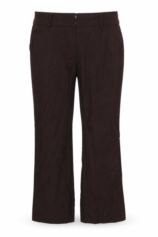 Womens UK Size 12 TU Regular Fit Sweatpants Brown Trousers