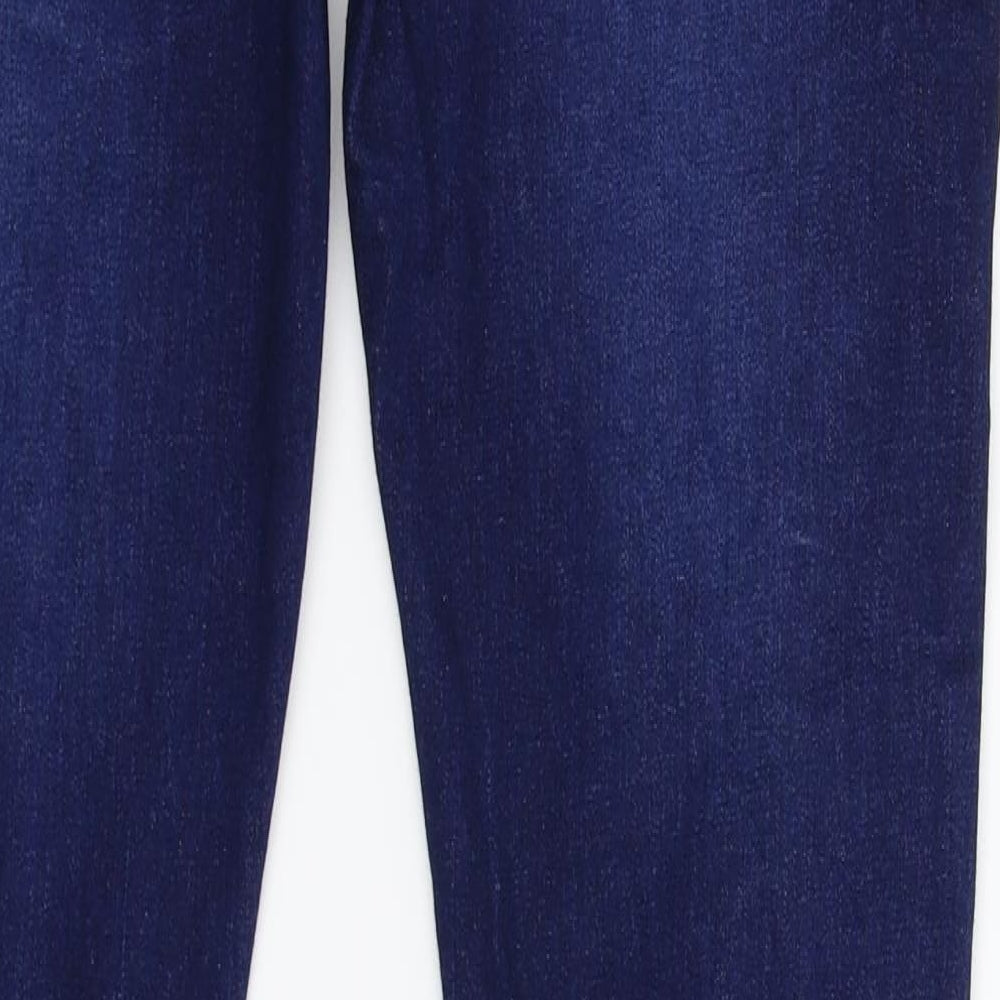 Womens UK Size 34 Preworn Extra-Slim Fit Skinny Blue Jeans