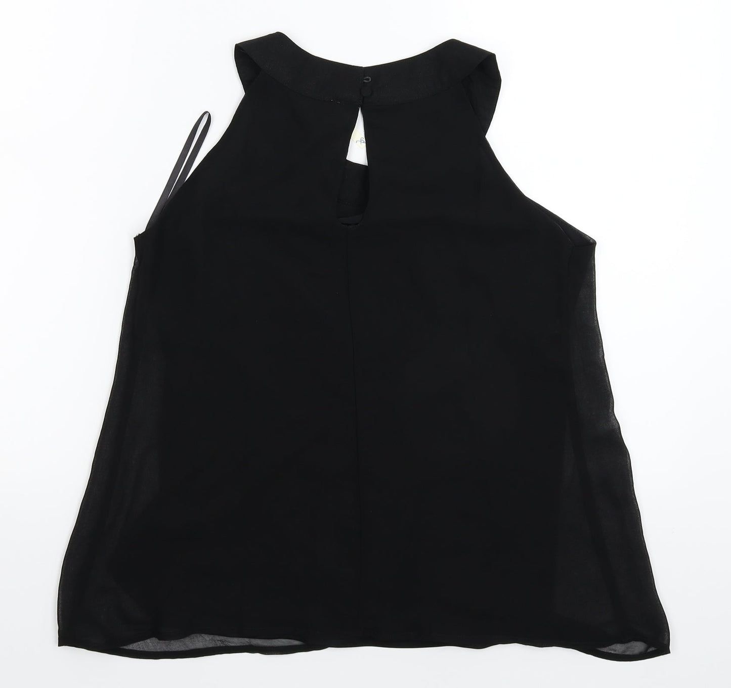 Blue Vanilla Womens Black   Basic Blouse Size XS