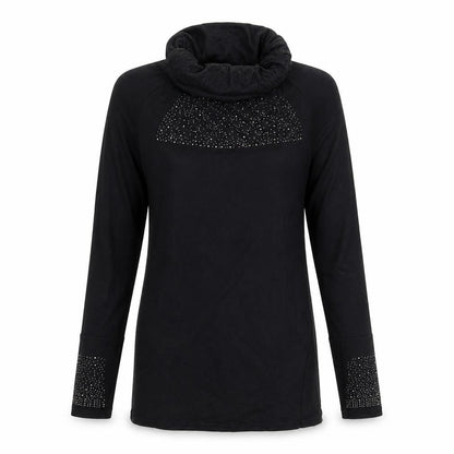 Preworn Womens Black  Knit Pullover Jumper Size M