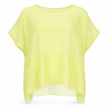 J&L Womens Yellow   Basic T-Shirt One Size