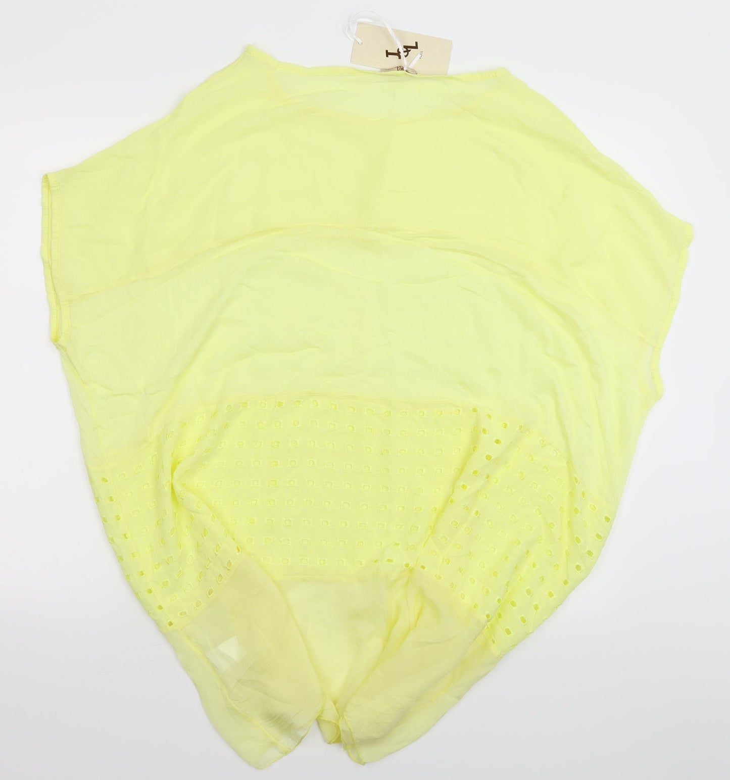 J&L Womens Yellow   Basic T-Shirt One Size