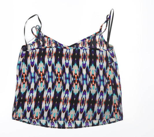 Womens UK Size 10 Atmosphere Multicoloured Camisole Blouse