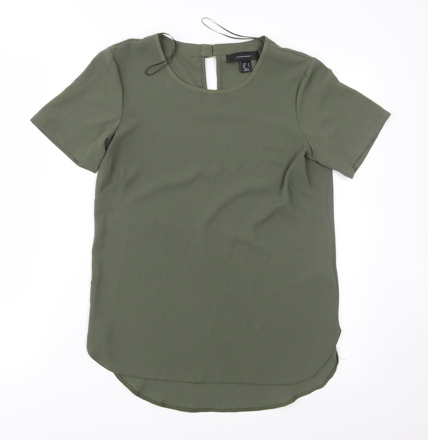 Atmosphere Womens Green   Basic Blouse Size 6