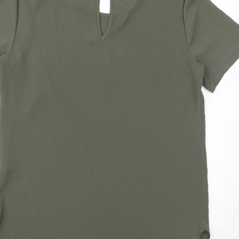Atmosphere Womens Green   Basic Blouse Size 6