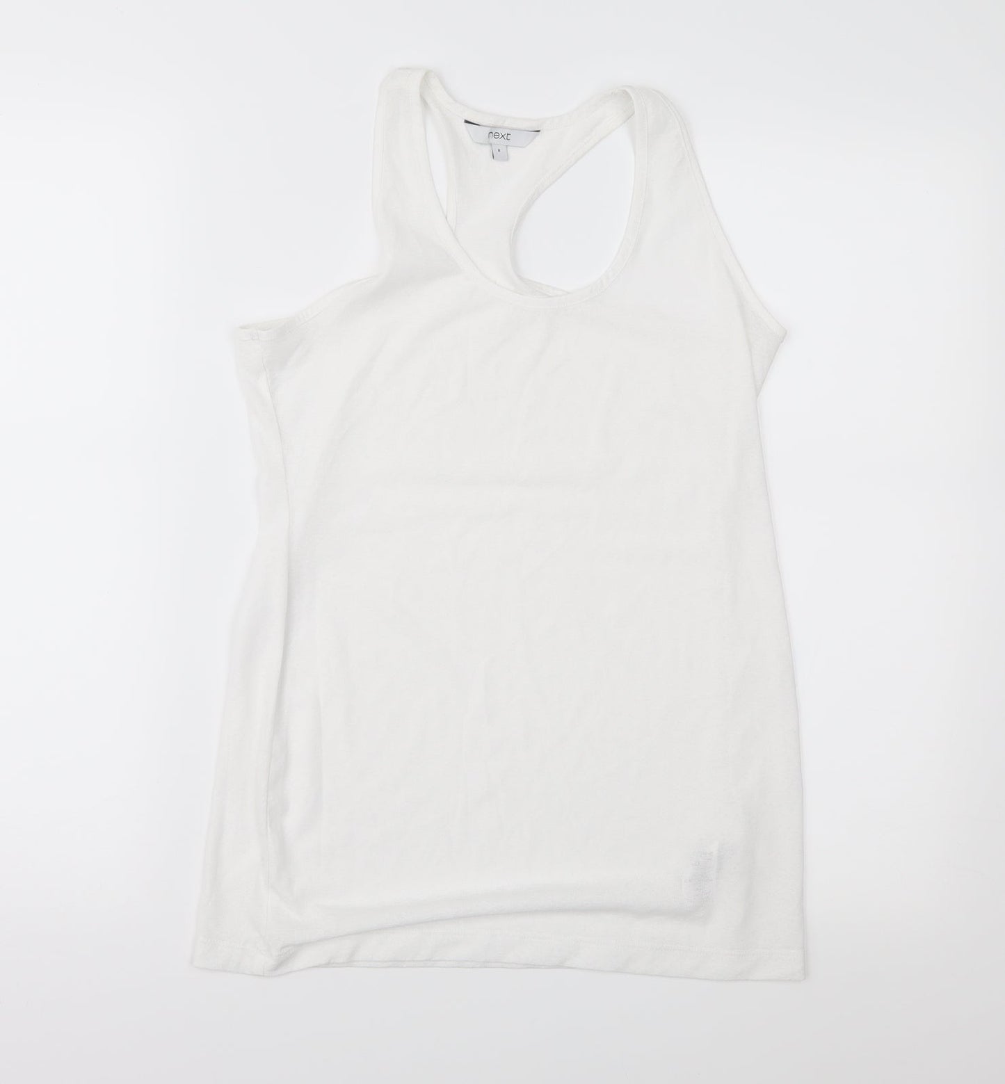 NEXT Womens White   Basic T-Shirt Size 8