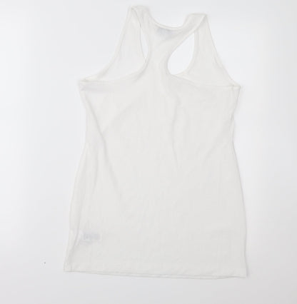 NEXT Womens White   Basic T-Shirt Size 8