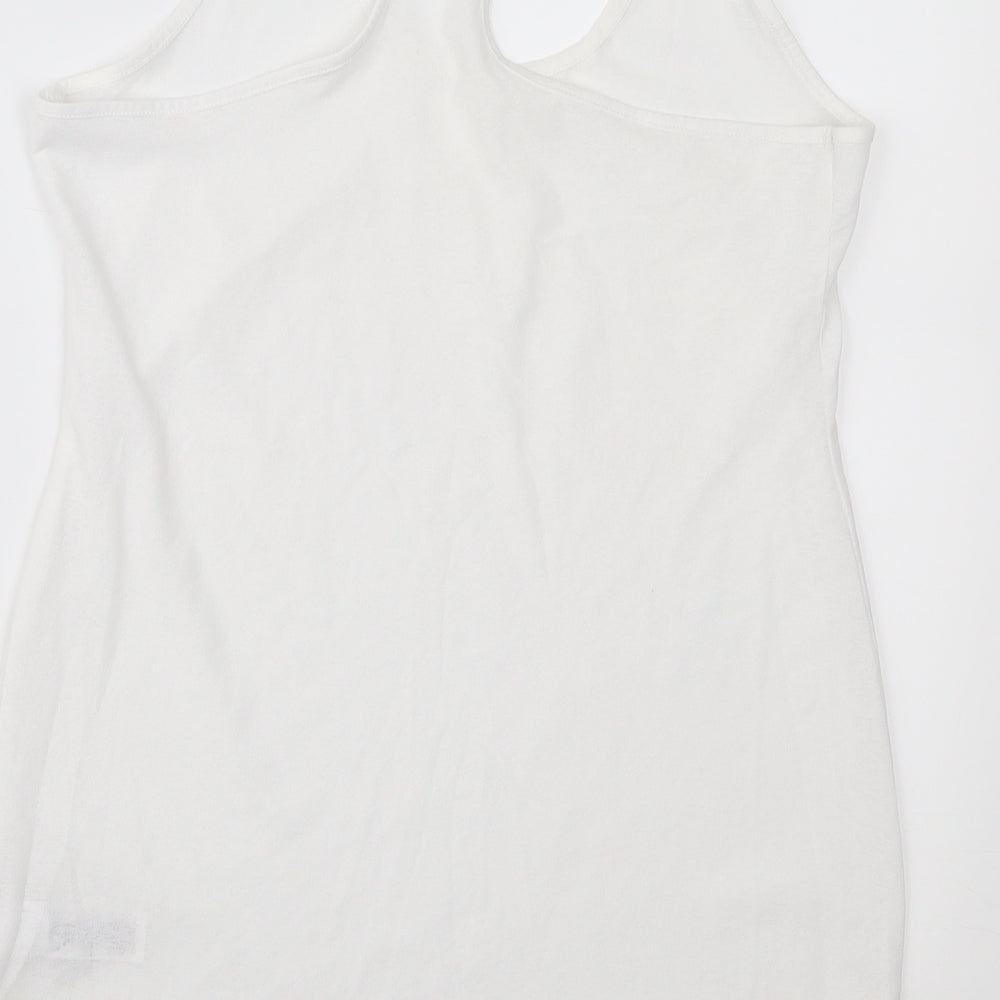 NEXT Womens White   Basic T-Shirt Size 8