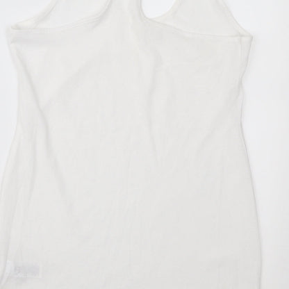 NEXT Womens White   Basic T-Shirt Size 8