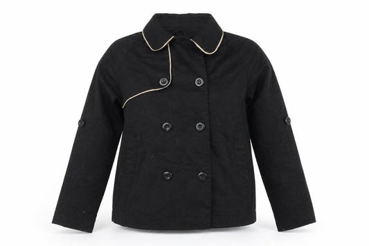 Womens UK Size 16 Vintage Boutique Black Jacket