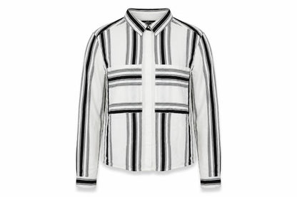 Womens UK Size 8 H&M White Basic Button-Up
