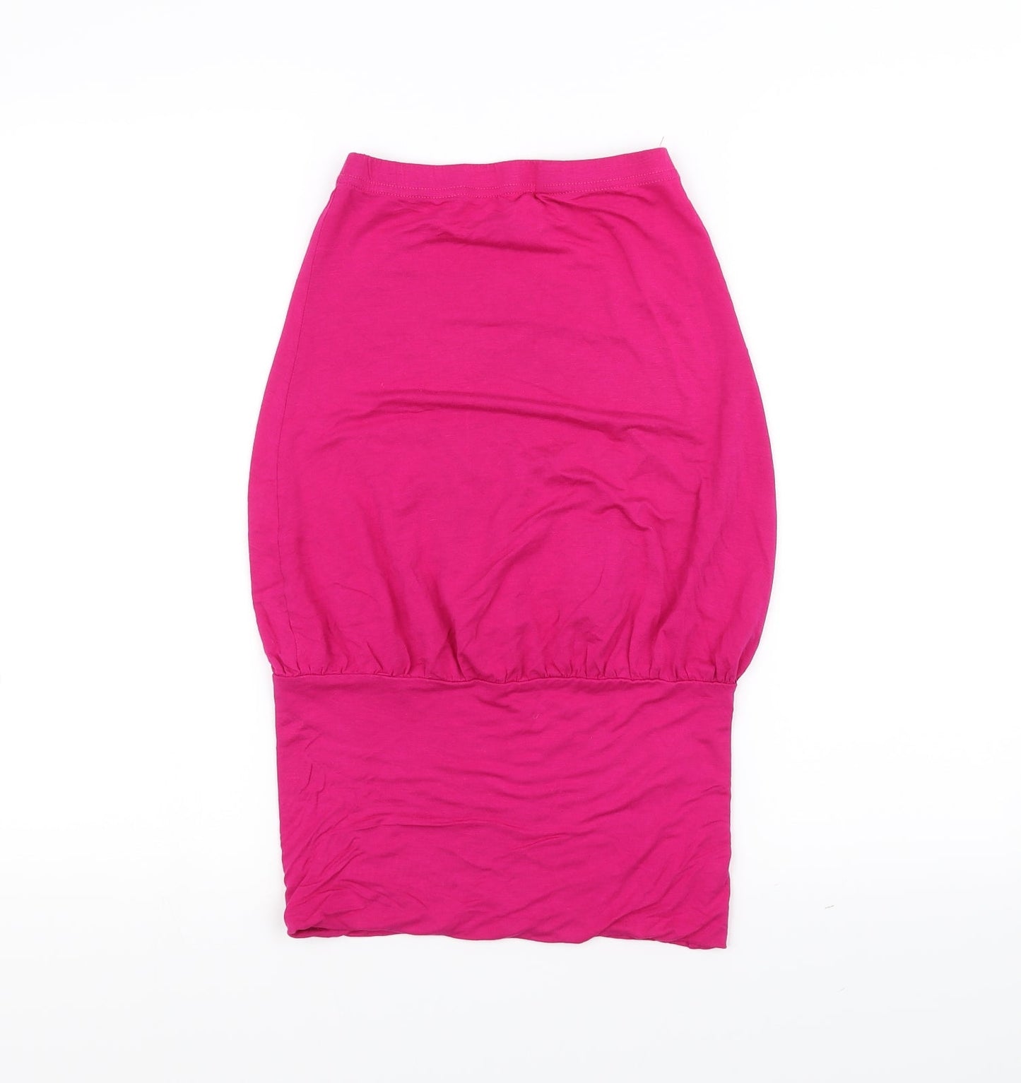 Womens UK Size 8 Atmosphere Pink Basic T-Shirt