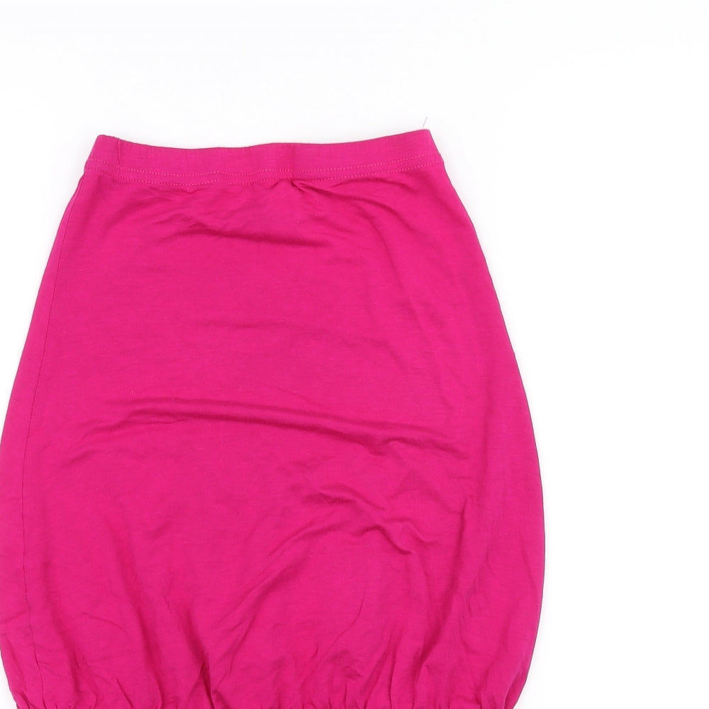 Womens UK Size 8 Atmosphere Pink Basic T-Shirt