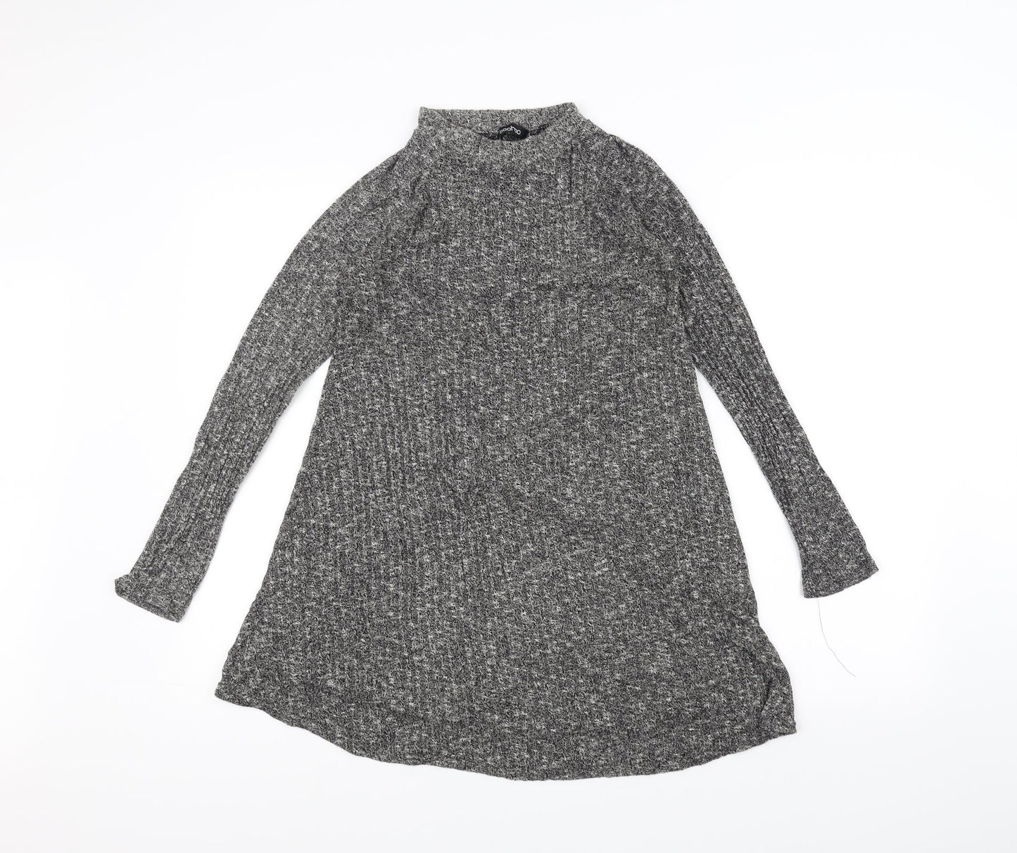 Boohoo Womens Grey   A-Line  Size 10