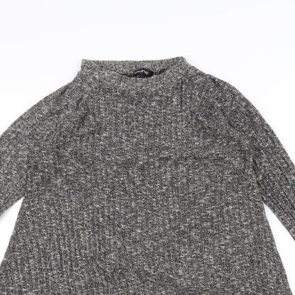 Boohoo Womens Grey   A-Line  Size 10