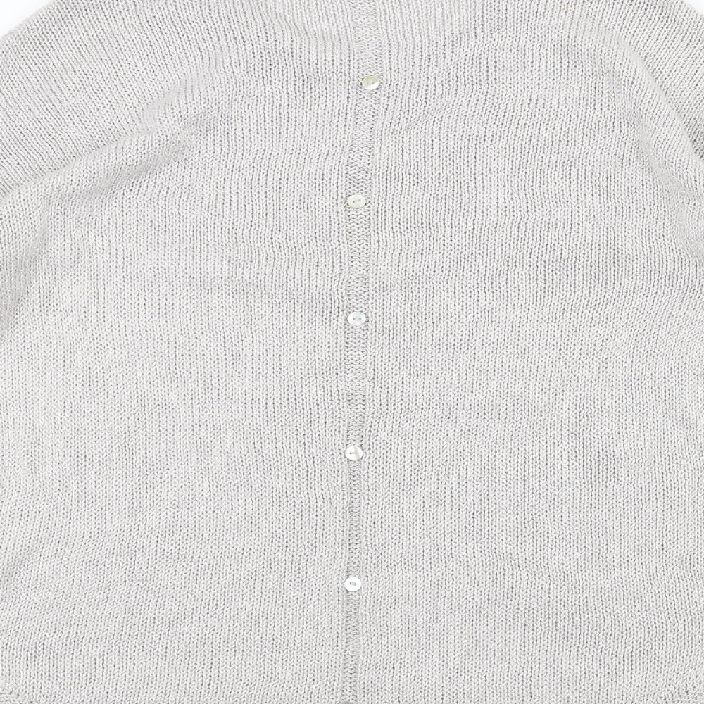 NEXT Womens White  Knit Pullover Jumper Size 10