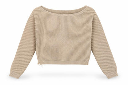 Missguided Womens Brown  Knit Pullover Jumper Size S