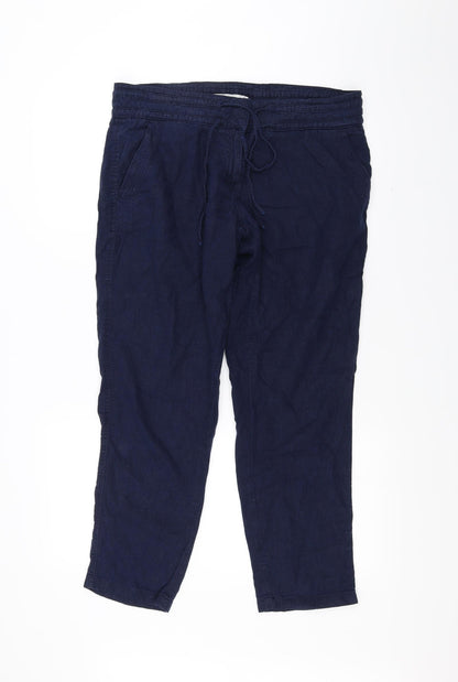 Chino Womens Blue   Trousers  Size 14 L25 in