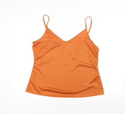 Womens UK Size 18 Wallis Orange Basic T-Shirt