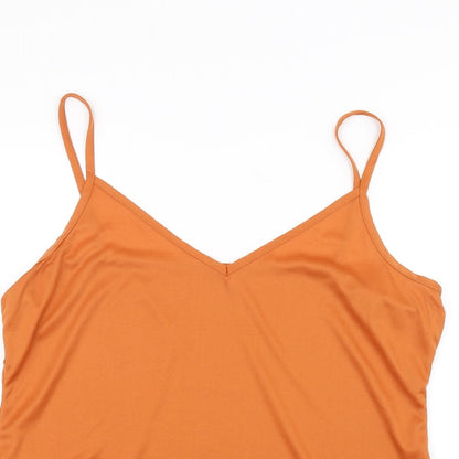 Womens UK Size 18 Wallis Orange Basic T-Shirt