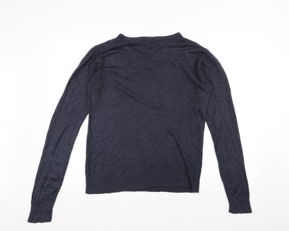 Cedar Wood State Mens Blue   Pullover Jumper Size M