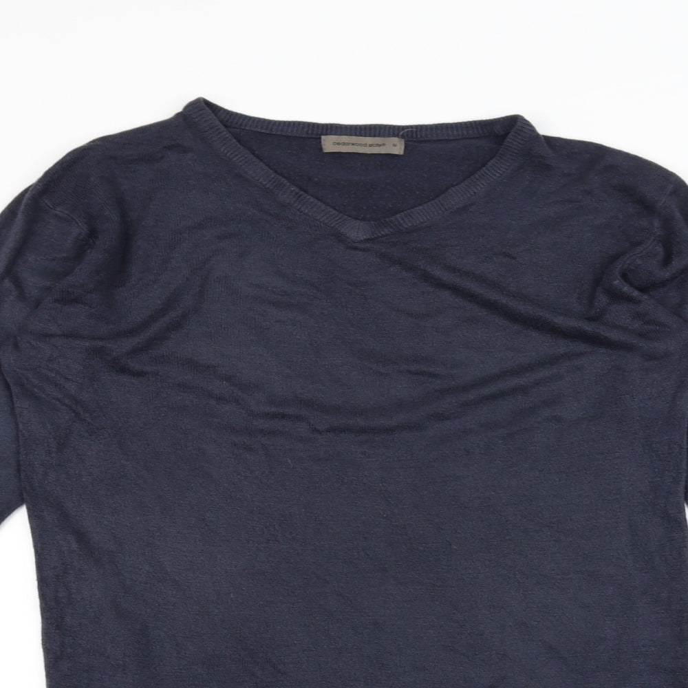 Cedar Wood State Mens Blue   Pullover Jumper Size M