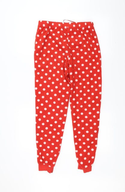 Womens UK Size 10 DEBINHAMS Regular Fit  Red Trousers