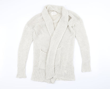 Womens UK Size XS Preworn White Jacket