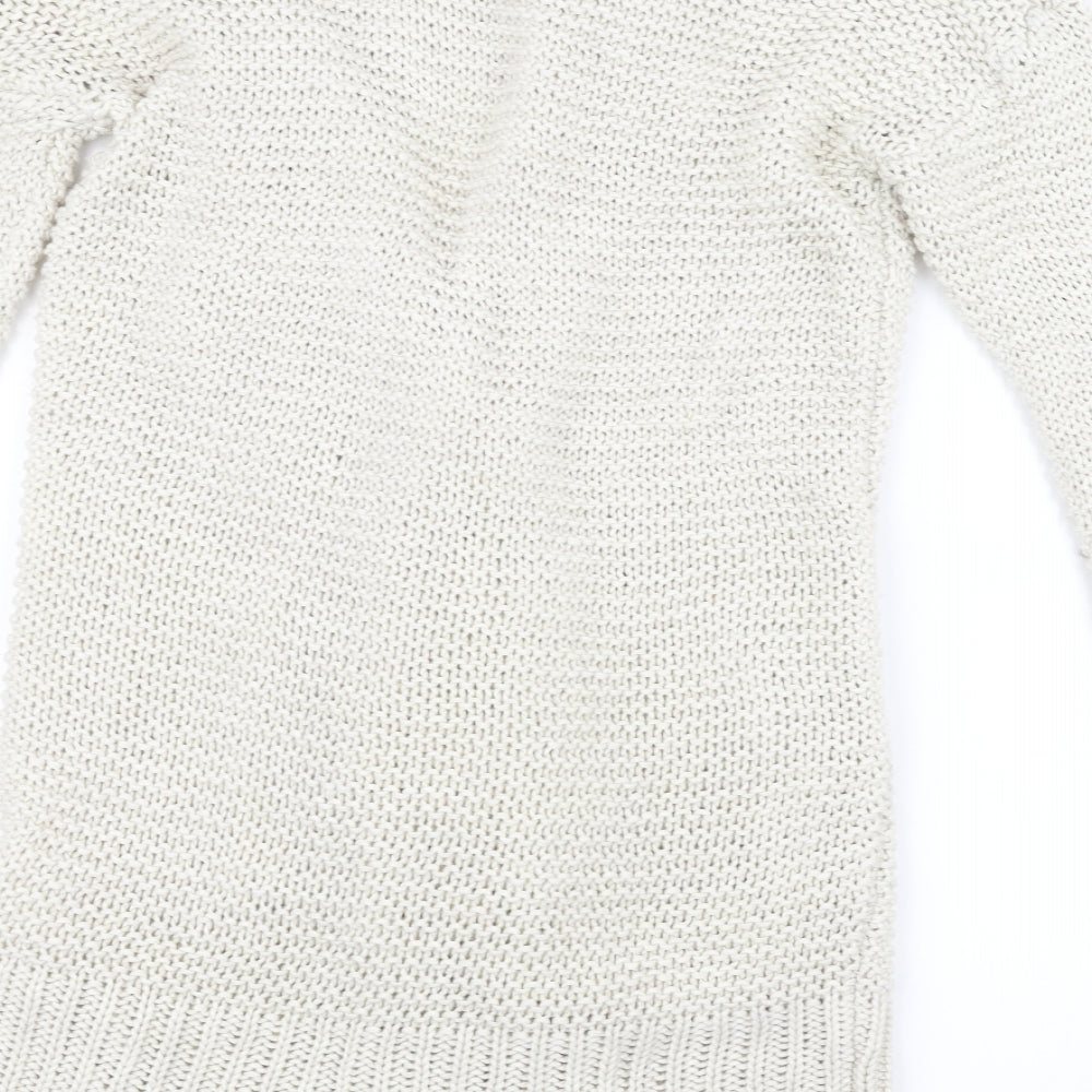 Womens UK Size XS Preworn White Jacket