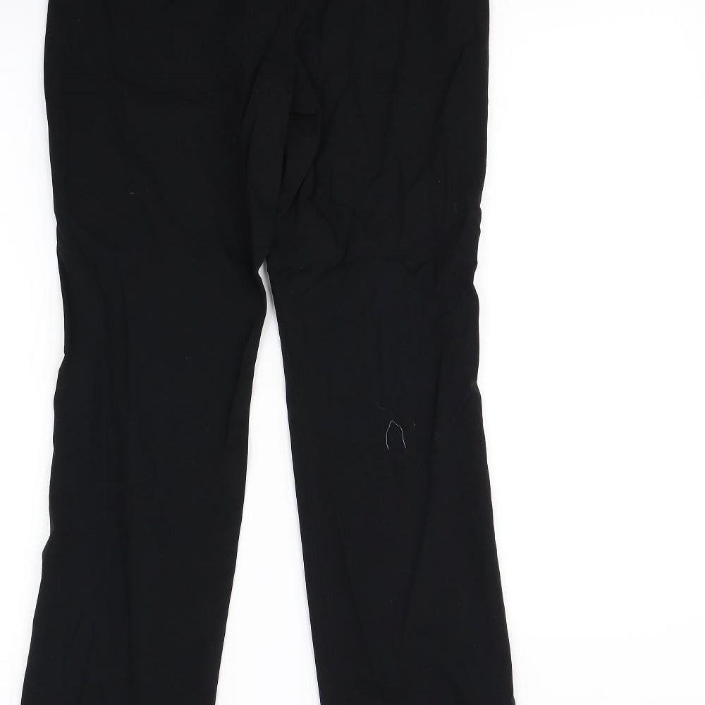 Womens UK Size 6 NEXT Regular Fit Dress Pants Black Trousers