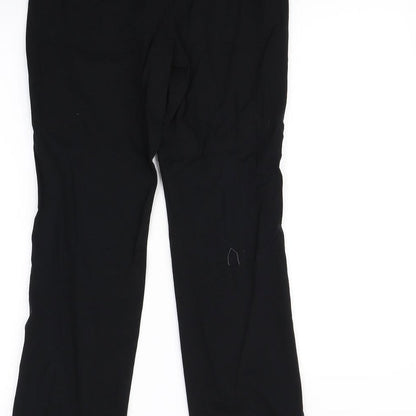 Womens UK Size 6 NEXT Regular Fit Dress Pants Black Trousers