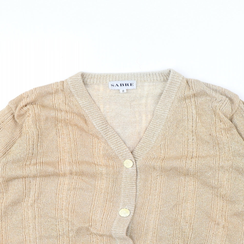 XXI Womens Beige   Cardigan Jumper Size S
