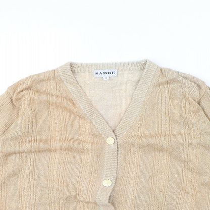 XXI Womens Beige   Cardigan Jumper Size S