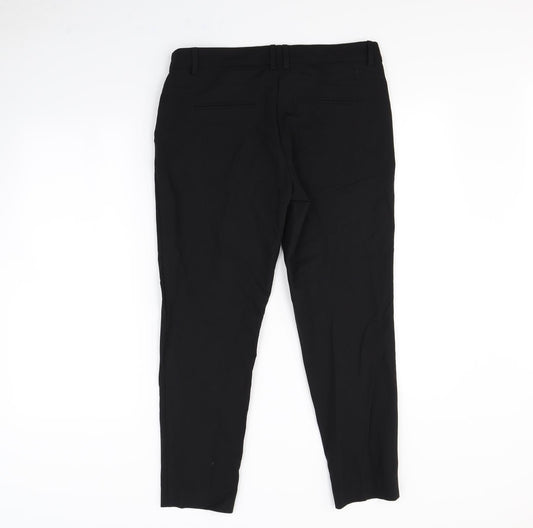 Womens UK Size 10 NEXT Regular Fit Dress Pants Black Trousers