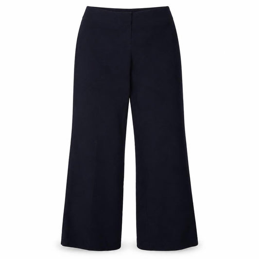 Womens UK Size 8 M&s Regular Fit Dress Pants Blue Trousers