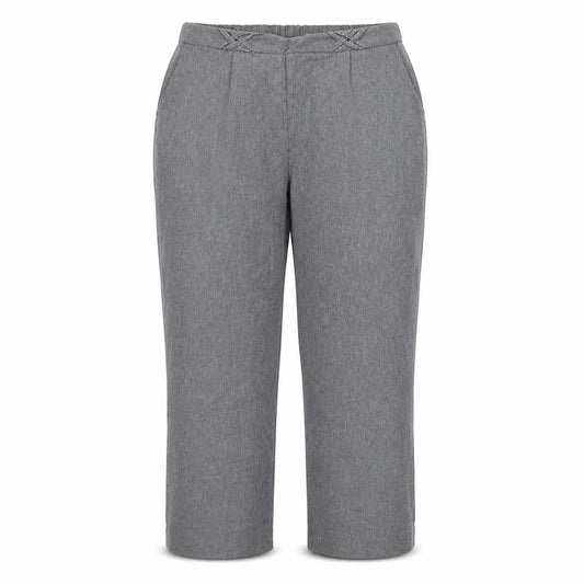 Womens UK Size 18 Bm collection Regular Fit Dress Pants Grey Trousers