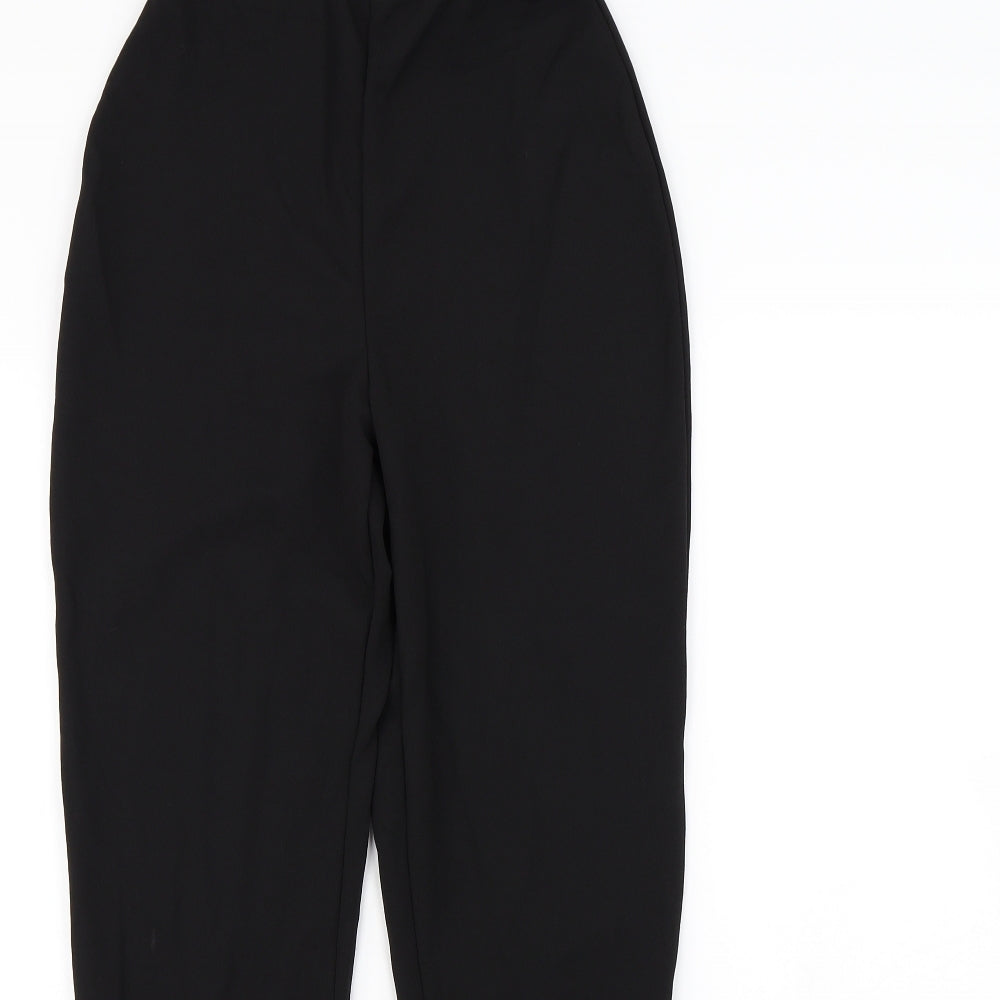 pretty little thing Womens Black   Dress Pants Trousers Size 10 L29 in