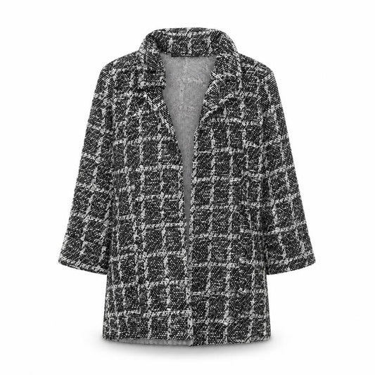 Womens UK Size 8 Quiz Black Jacket