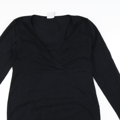 ML Womens Black   Bodycon  Size L