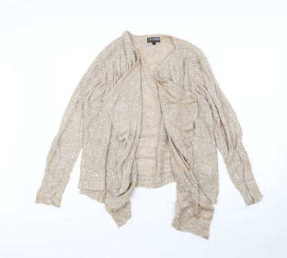 Casamia Womens Beige   Cardigan Jumper Size L