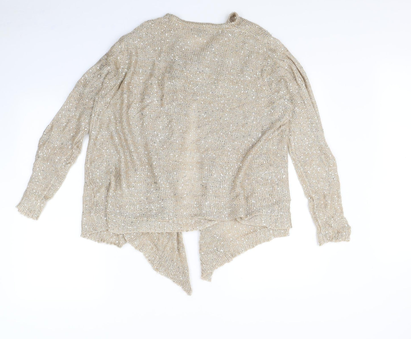 Casamia Womens Beige   Cardigan Jumper Size L