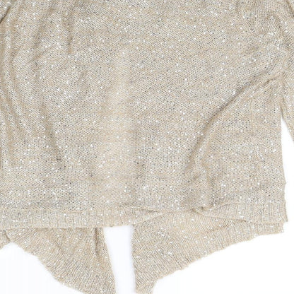 Casamia Womens Beige   Cardigan Jumper Size L