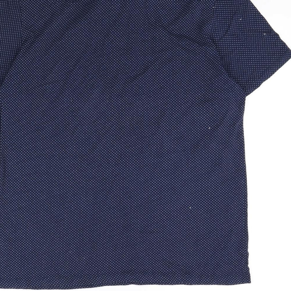 F&F Mens Blue    Polo Size L
