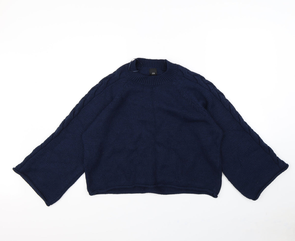 River Island Womens Blue   Pullover Jumper Size 6