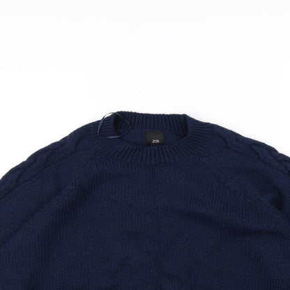 River Island Womens Blue   Pullover Jumper Size 6
