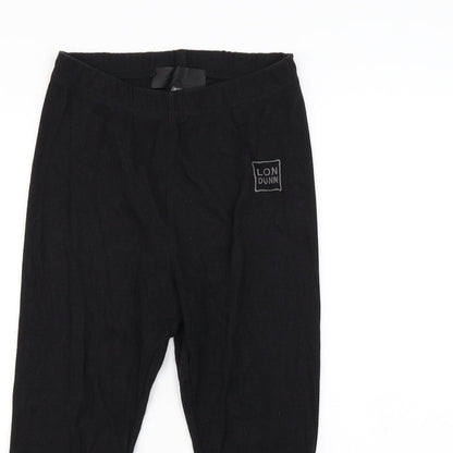 Womens UK Size 10 Missguided  Jegging Black Leggings