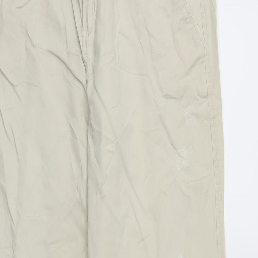 Old Navy Womens Ivory  Denim Straight Jeans Size 6 L31 in