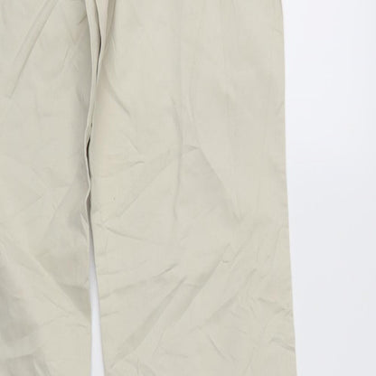 Old Navy Womens Ivory  Denim Straight Jeans Size 6 L31 in